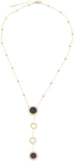 سلسلة ستانلس ستيل انيقة مناسبة للاستخدام اليومي والحفلات مقاس قابل للتعديل ، ذهبي H-S-NKL-38