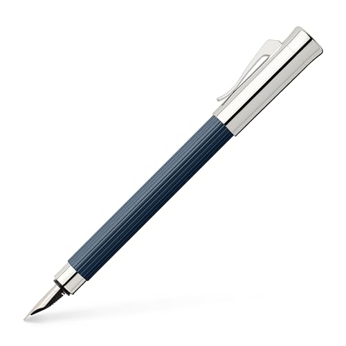 Stylo plume d'exception Tamitio Graf von Faber-Castell en métal cannelé