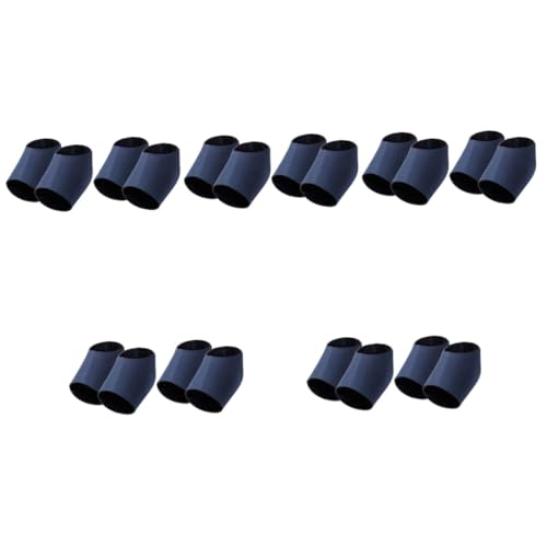 NOLITOY 5sets Shoe Soles Women Heel Protectors Elastic Heel Socks Foot Sleeves Toeless Portable 2pairs*5