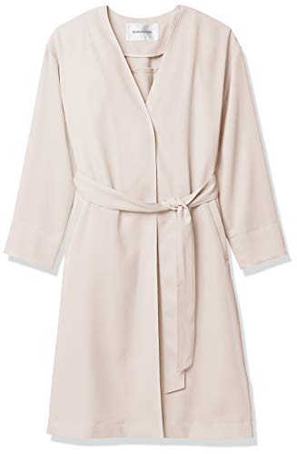 [ナチュラルビューティーベーシック] ノーカラーコート ライトドビークロスコート レディース ベージュ 日本 L (日本サイズL相当)