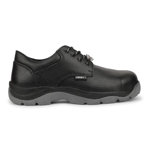 Image of Liberty Freedom Shield-CA Safety Shoes for Men's with Rubber Insole | Comfortable for All Weather | Shock Absorber|
