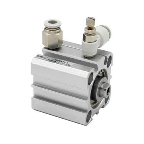 Vérin pneumatique SDA100 compact double effet pour espace réduit
