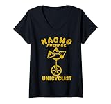 Photo Gallery donna monociclo divertente nacho medio unicyclist cinco de mayo nachos maglietta con collo a v Photo Gallery donna monociclo divertente nacho medio unicyclist cinco de mayo nachos maglietta con collo a v