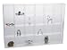 SAFE Acrylic Glass Display Case for Rocks, Minerals, Thimbles & Figurines
