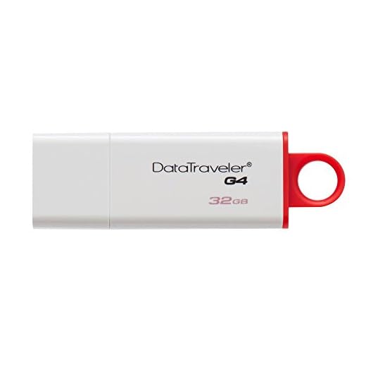 Kingston DataTraveler DTIG4 32GB Speicherstick USB 3.0, weiß/rot