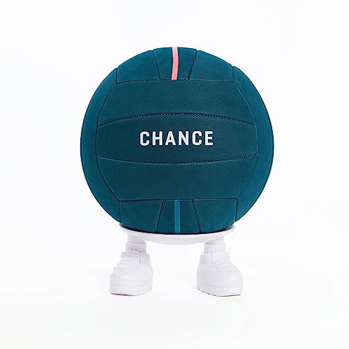 Chance Soft Volleyball - Waterproof Indoor/Outdoor Beach/Pool All-Ages Recreational Training Ball (Size 5) (Celine - Teal) #TOP5