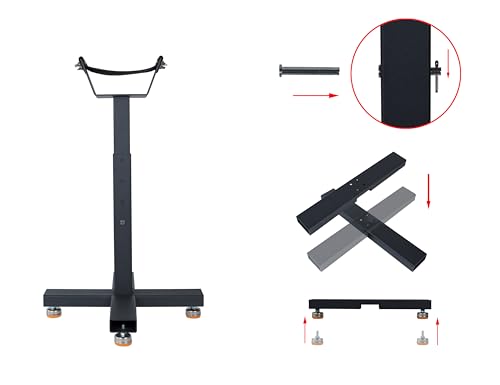 yskjyxgs Suporte para Casco de Cavalo Ferreiro Ferreiro Suporte para Casco de Metal com Altura Ajust