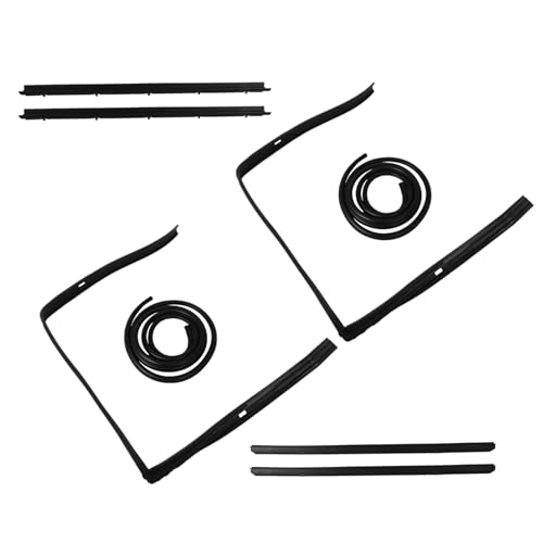 Repuesto para 1983-1994 S10 Blazer S-15 Jimmy Junta de goma para puerta WSS00932, kit de 8 piezas