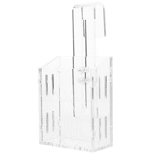 UKCOCO Small Plants Aquarium Plant Holder, Acrylic Aquarium er Hanging Fish Tank Water er