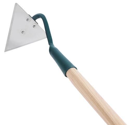Binette triangulaire forgée 16cm pour désherber les sols durs sans effort - 2