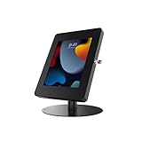 Hyperflex Kiosk Stand – CTA Secure Kiosk Stand for Tablets Heavy-Duty Locking Enclosure for IPad 10th Gen 10.9-Inch - IPad 7th/8/9 Gen - IPad Pro 11-Inch - Galaxy Tab S5E & More - Black (PAD-HSKSB)