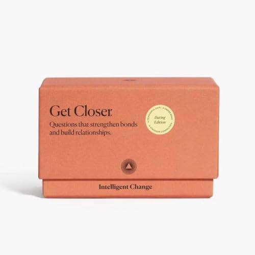 Intelligent Change Let’s Get Closer – Jeu De Cartes Questions-réponses Pour Adultes – Renforcer Les Liens Et L'intimité