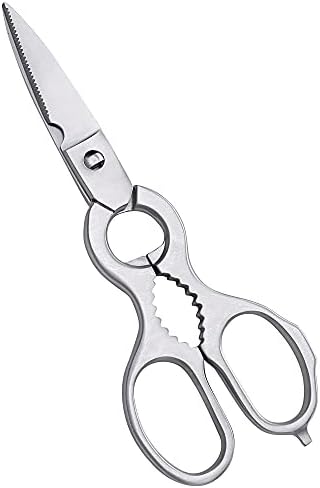 Kitchen Scissors，GDJOB Stainless Steel Scissors