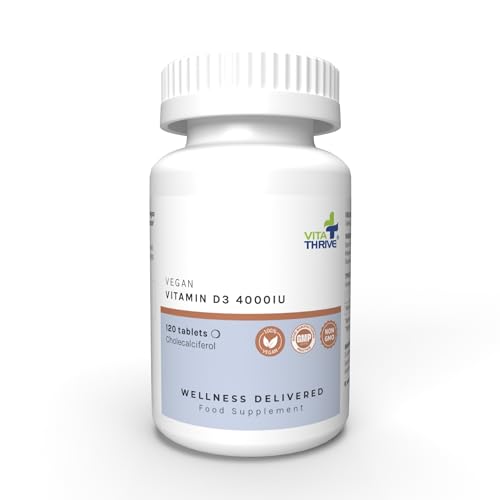 VitaThrive® Vegan Vitamin D3 400iu– 120 Tablets