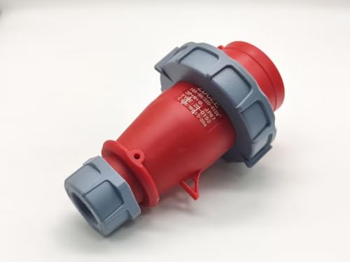 Conector industrial 5 pines 16A 380V 415V IP67 toma trifásica 3P+E+N 4
