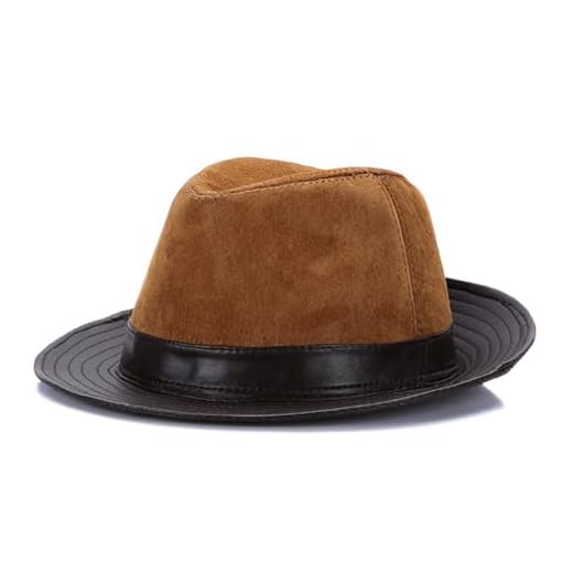 TLMDXTEU Fedora Hat Men's Bowler Gentleman's Jazz Hat Retro Cap Jazz Hats for Men Women(Brown,XXL)