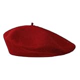 LUDHEP Beret Laine Femme, Beret Basque, Beret Vintage, Beret Francais
