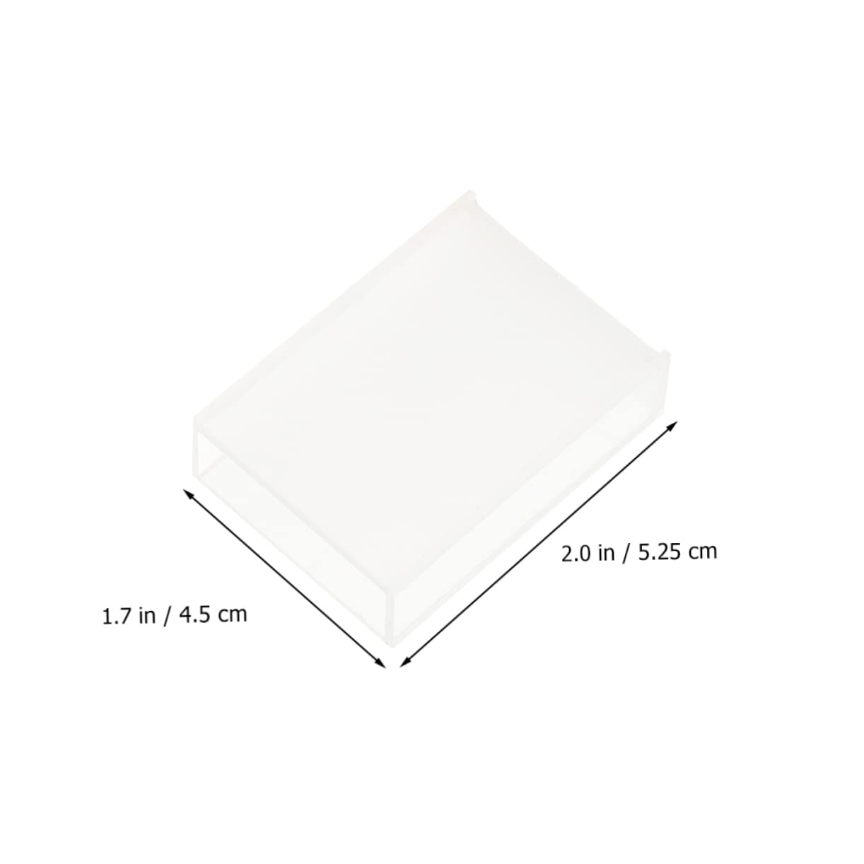 SOLUSTRE 2stücke Laboratory Glass Cuvette Path Hochtransparente Küvette Für Spektrophotometrie Und Chemische Analysen Für Und Forschungsanwendungen