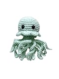  Die kleine gehäkelte Meduse Qualle aus Bio-Baumwolle mint Handarbeit