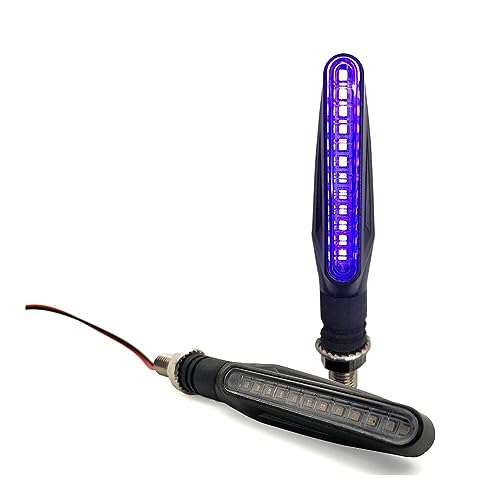 Clignotants LED pour Motos Feux à Eau Courante Universels pour TTR 125 250