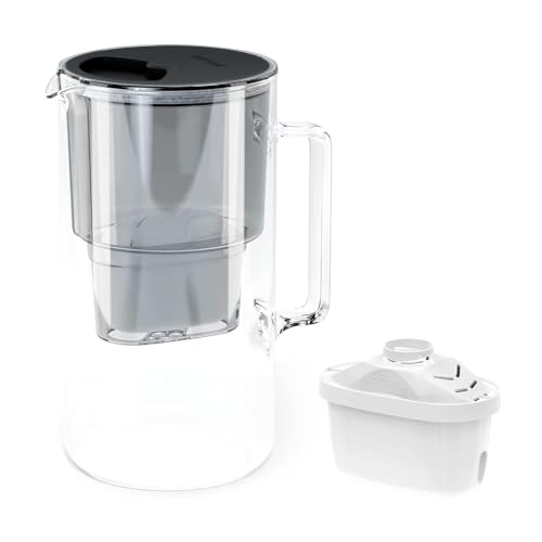 Filtri per Caraffa Filtrante per Acqua Cartucce Filtranti La Riduzione Di Cloro Calcare E Impurità Filtro Acqua Compatible per Brita Maxtra Caraffa Marella Style Mavea Anna Duomax Universale Ecc