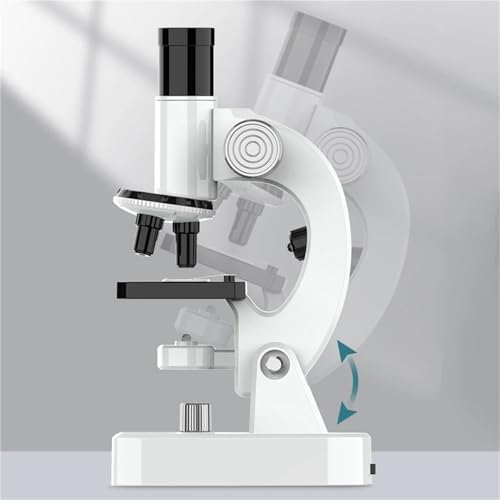 Microscope biologique 200X-1200X haute précision avec kit de lames