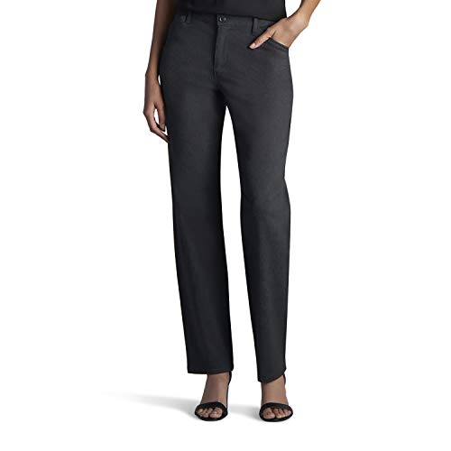 LEE Relaxed Fit Straight Leg Pants, Charcoal Heather, 18 Short