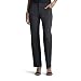 Lee Women's Relaxed-Fit All Day Pant, Charcoal Heather, 8 Medium