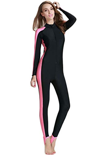 Women's One-Piece Surf Swim Wet Suit Long Sleeve Rashguard Sun Protection