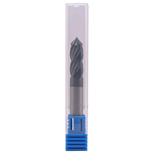Image of High Performance 4 Flute 90 Degree Solid Carbide Drill Mill - AlTiN Coated, 90 Included Angle (2, 5 /16 in)