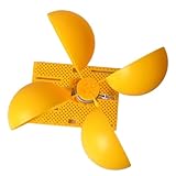 Générateur CC : ce kit de générateur d'éolienne dispose d'un générateur CC qui permet une production d'énergie efficace. Avec sa taille compacte, il est parfait pour les projets de bricolage et à des fins éducatives.