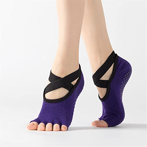 Calcetines de yoga antideslizantes sport socks para fitness pilates y ballet