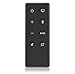 Replacement Remote Control for Bose Soundbar Series II 418775 410376 431974 845194, Ergonomic TV Sound System Remote Control, for Children Adults Elderly (Black)