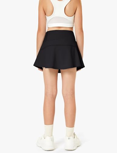 FitsT4 Sports Girls Swim Skirts with Pocket UPF 50+ Swimming Bottom Kids Bathing Skort for Surfing Beach Volleyball3