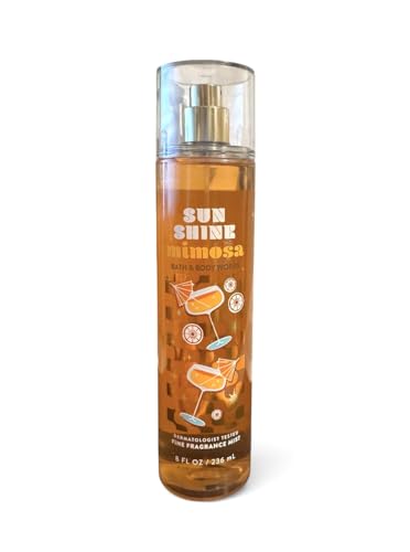 Bath and Body Works Sunshine Mimosa Fine Fragrance Mist 8 Ounce Spray Full Size