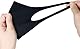 Boolavard 6 Stück Fashion Tuch Gesichtsschutz Unisex Earloop Bandana Sturmhaube Schwarz Staub Wiederverwendbar Maske waschbar wiederverwendbar