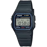 Casio para Hombres Reloj Informal F91W-1