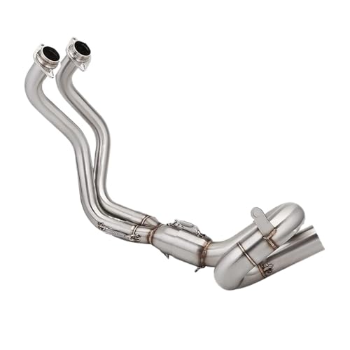 Tuyau d'échappement moto en inox améliorant l'évacuation des gaz pour MT-07 2014-2025