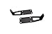 Rough Country - 70568 - 20-inch Single or Dual Row LED Light Bar Hidden Bumper Mounting Brackets