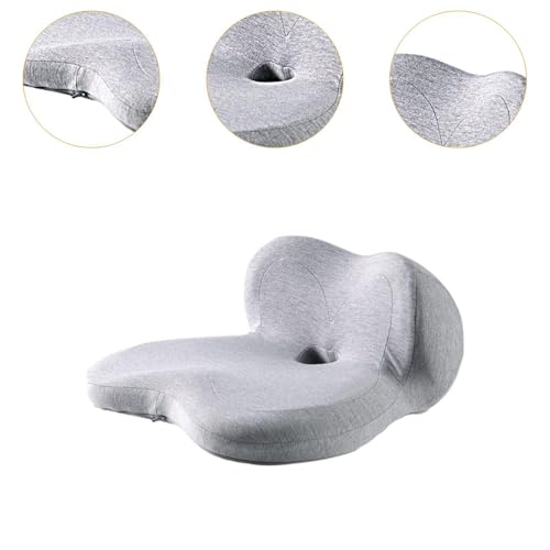 Coussin de chaise de bureau ergonomique pour corriger la posture et éviter les glissements