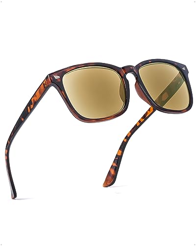 IGnaef 1.5x Reading Sunglasses for Women Men, Full Lens readers Sunglasses UV400 Protection IF8082