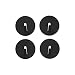Produktbild Magnethaken MINI-SPOT Ø 4cm, extra stark, verschieden Farben - 4er Set - für den alltäglichen Gebrauch, Farben:schwarz