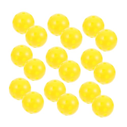 GALPADA 6pcs Hollow Golf Practice Balls Durable Lightweight Design for Training for All Ages Skill Levels for Backyard Driving Range Use
