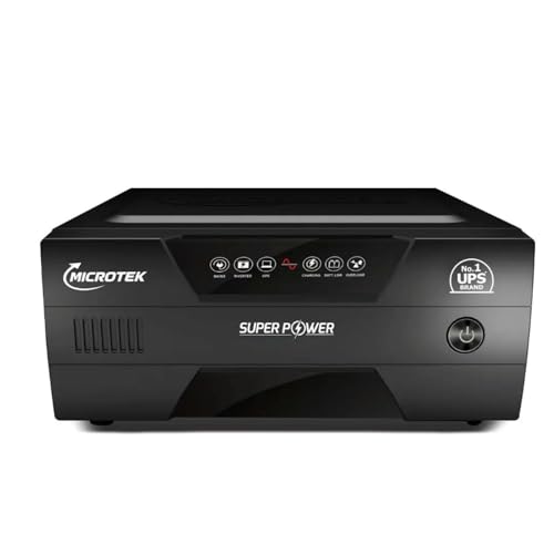 Image of Microtek Combo Super Power 900 Advanced Digital Inverter (800VA /12V) with Lithium-Ion Battery 12.8V /100Ah, 1280Wh LiFePO4 | SCT & BMS Technology Faster Recharge Longer Life Compact & Safe