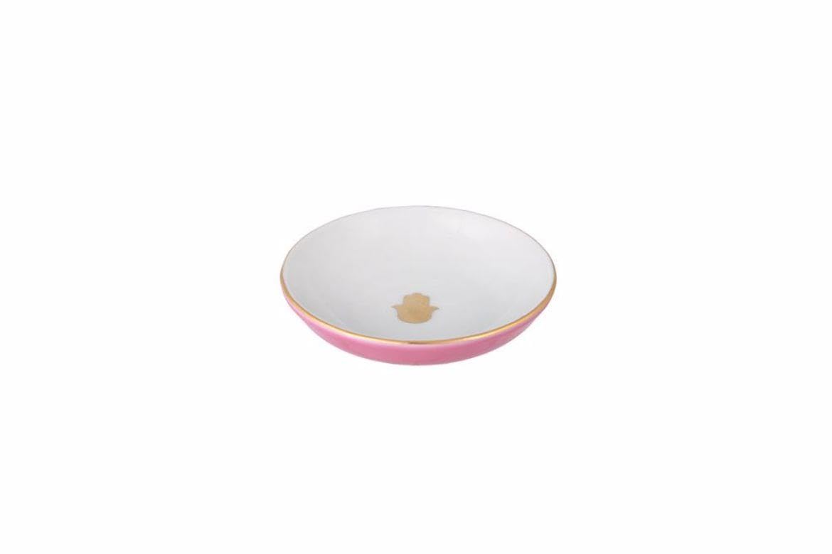 Porland Glamorous Pembe Mini Kase 10 cm