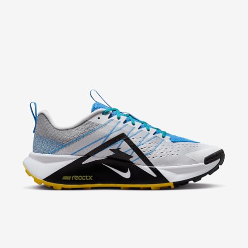 Nike Wildhorse 10 Men's Trail Running Shoes (FV2338-100, White/Black/University Blue/Playful Pink)3