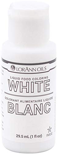 Lorann Oils Liquid Food Color, 1 Oz, White #TOP1