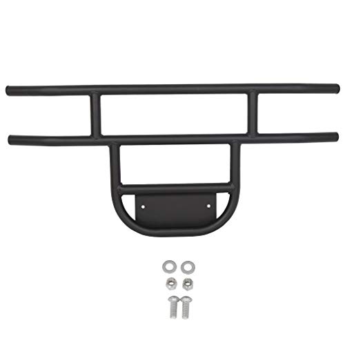 Kuafu Front Golf Cart Brush Guard Tubular Bumper Compatible With 1981 And Up Club Car Ds Gas And Electric Models Black Club Car Precedent Front Brush #TOP2