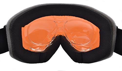 Rapid Eyewear GAFAS DE SOL ESQUÍ Y SNOWBOARD ADAPTADOR ÓPTICO RX para usuarios de gafas. También para Escalada y Motocross - imagen 3