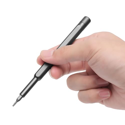 Kit de Chaves de Fenda Magnéticas 25 em 1 para Eletrônicos, Celulares e Reparos Gerais - Estojo Comp